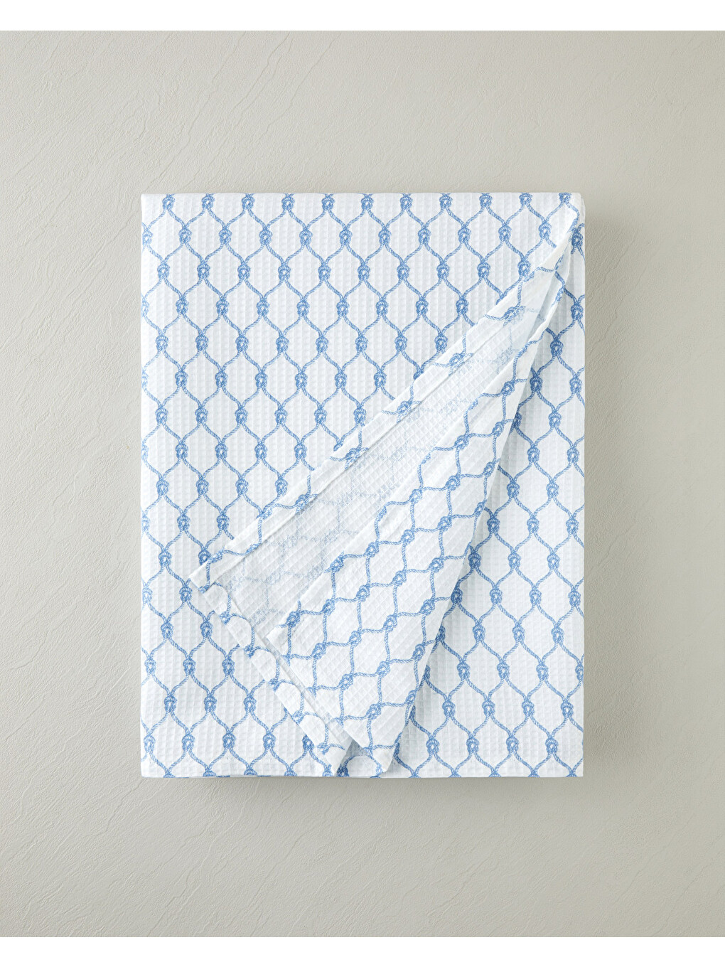 Velma Çift Kişilik Pike 200x220 Cm Mavi-4