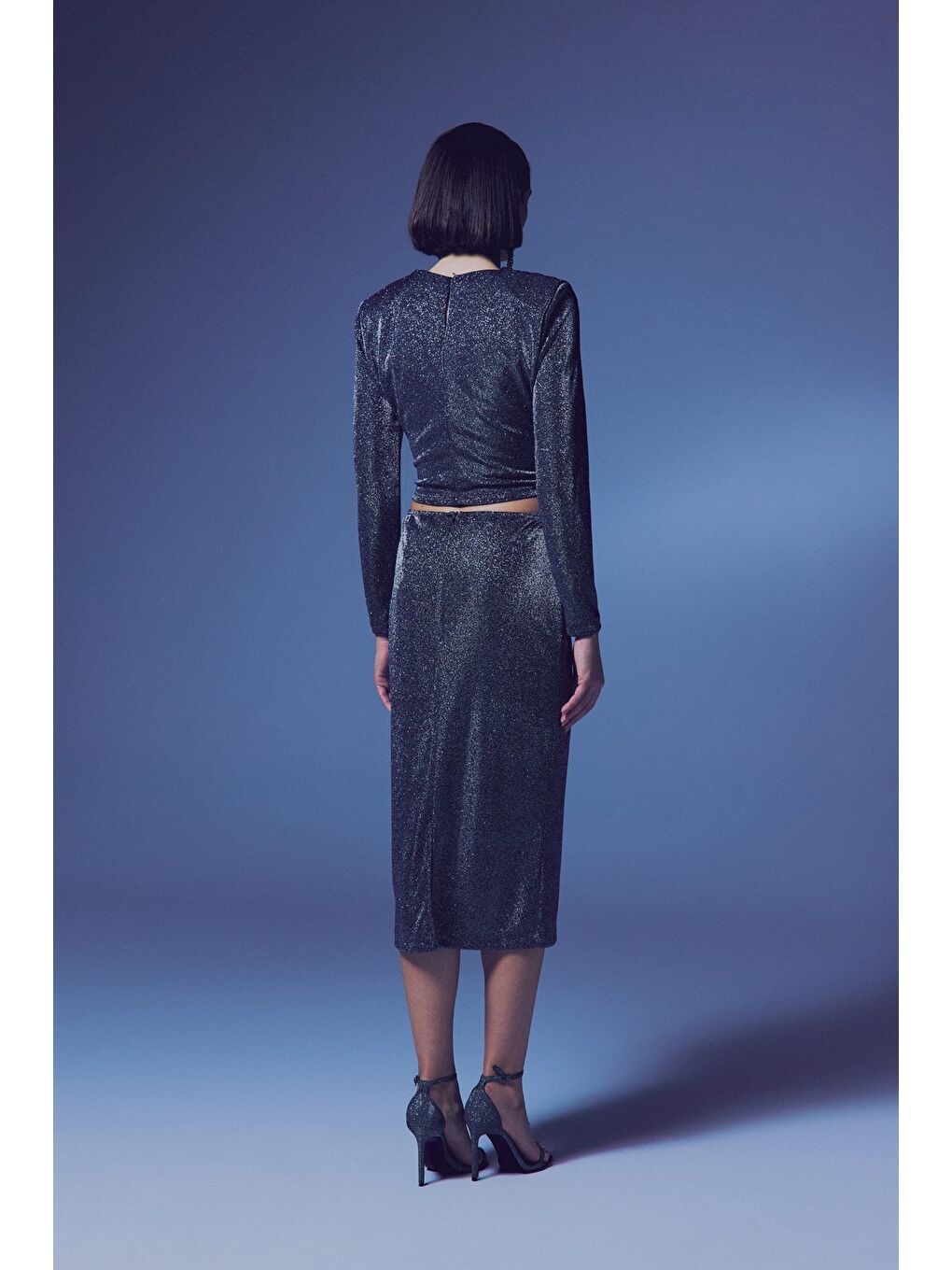 Parlak Kalem Etek - Antrasit-6