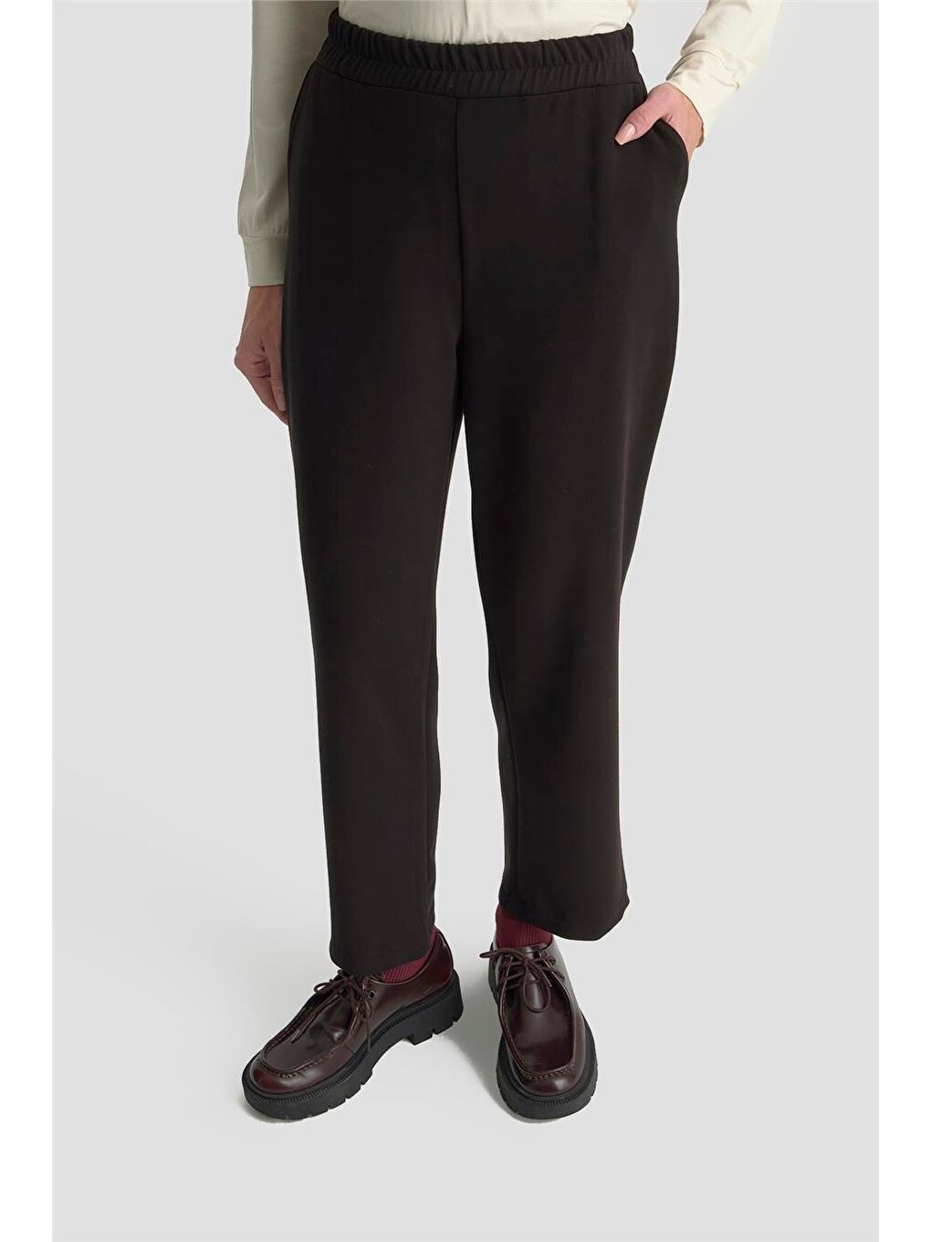 Yelekli Örme Takım 25Kd1802 Siyah-5