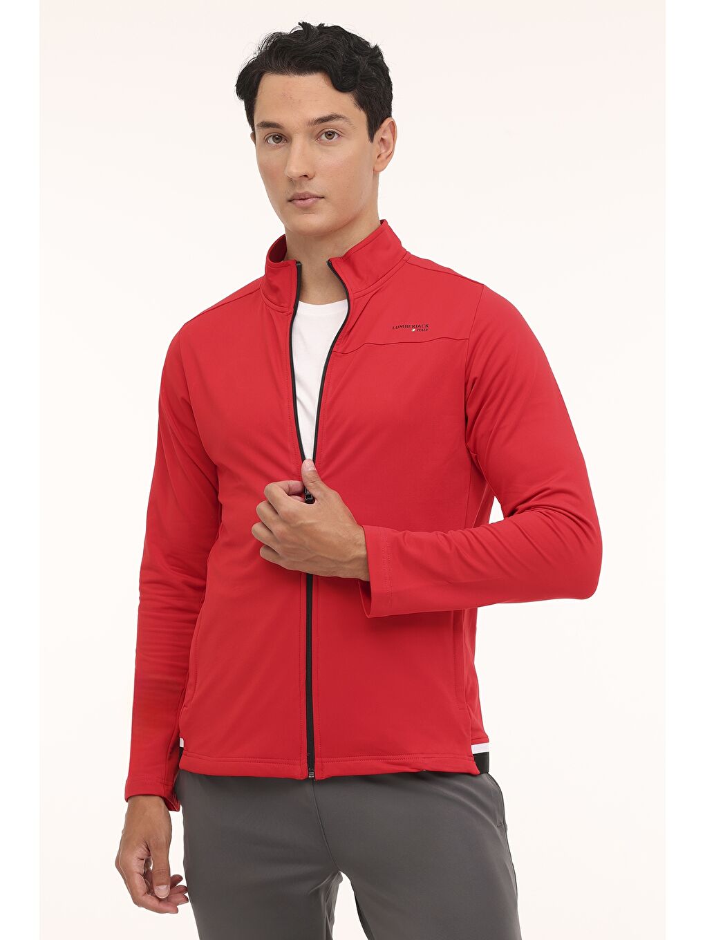 ML ZO 18A11M345502FBK 4PR Kırmızı Erkek Eşofman Üstü