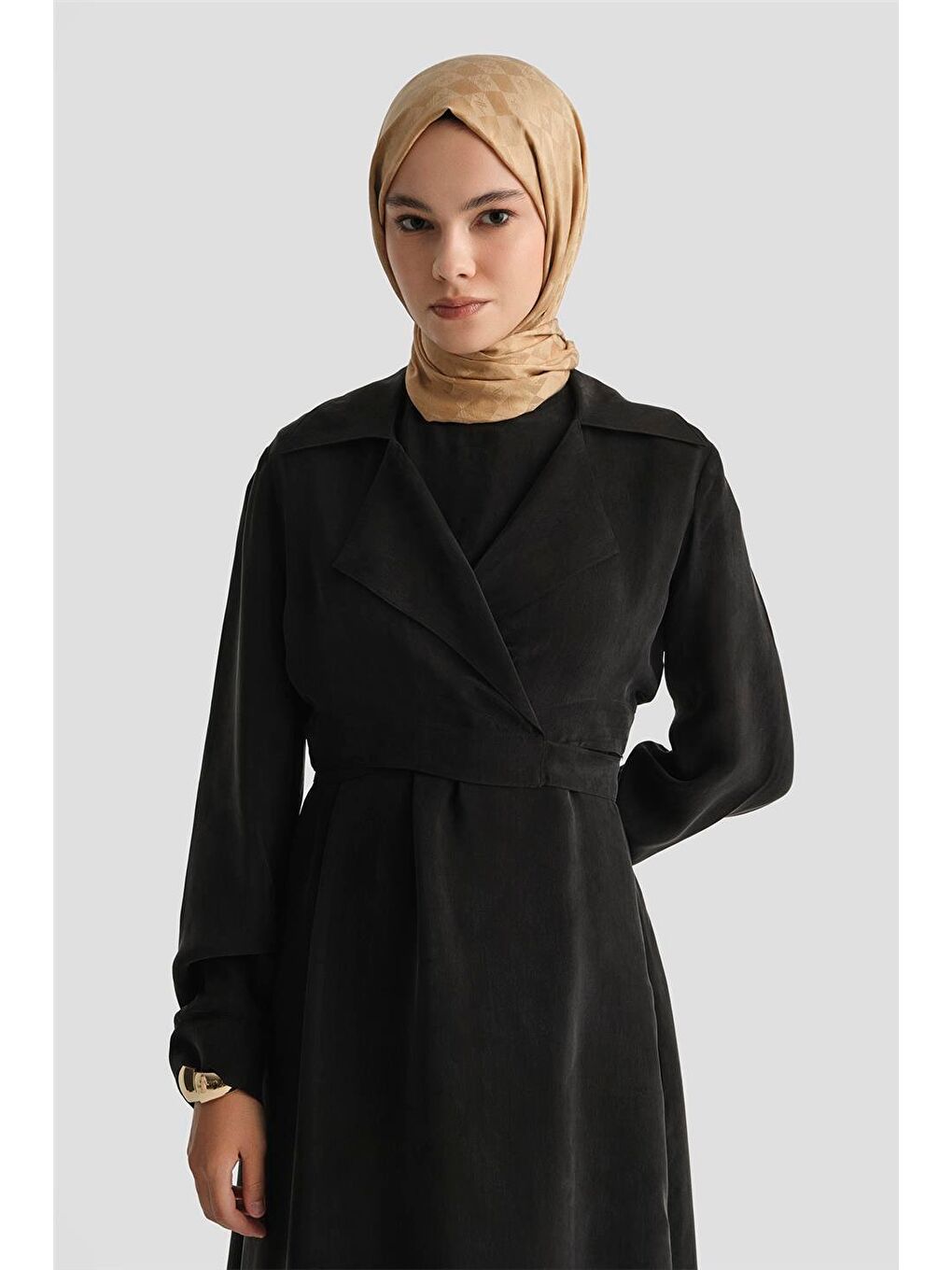 Bluz Elbiseli Takım 25Y6009 Siyah-2