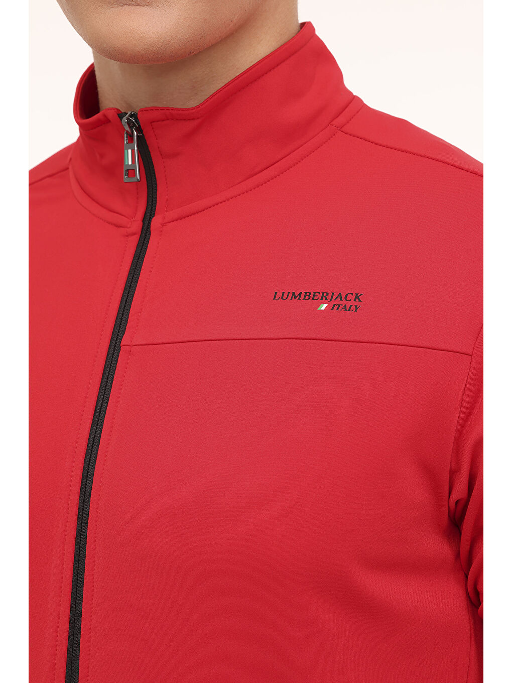 ML ZO 18A11M345502FBK 4PR Kırmızı Erkek Eşofman Üstü-4