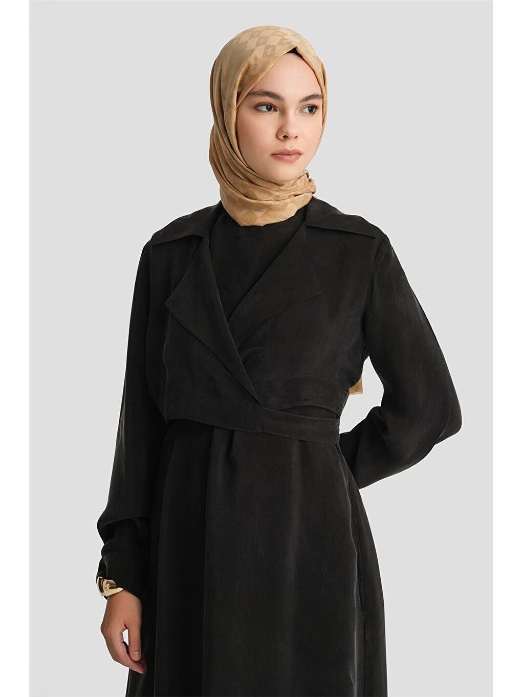 Bluz Elbiseli Takım 25Y6009 Siyah-3