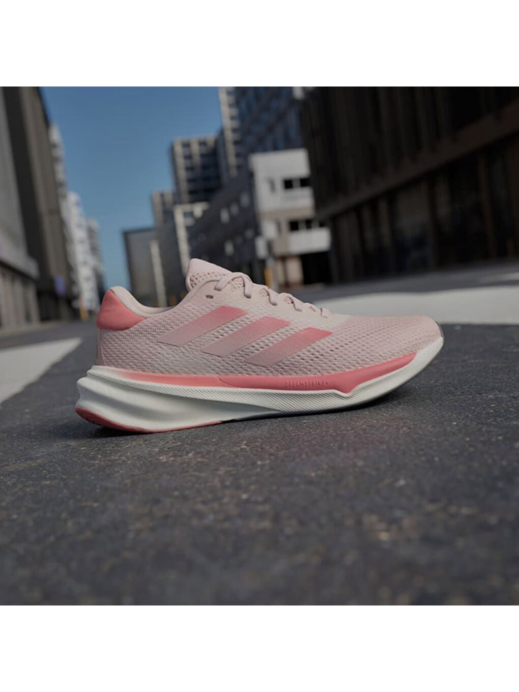 Supernova Stride Kadın Pembe Yol Koşusu Ayakkabısı-1