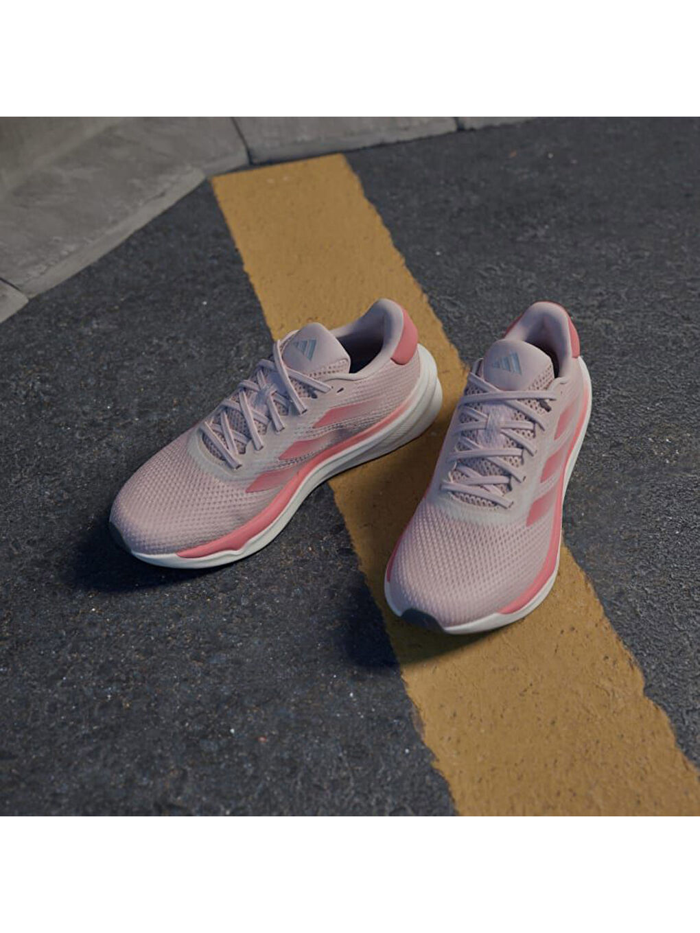 Supernova Stride Kadın Pembe Yol Koşusu Ayakkabısı-2