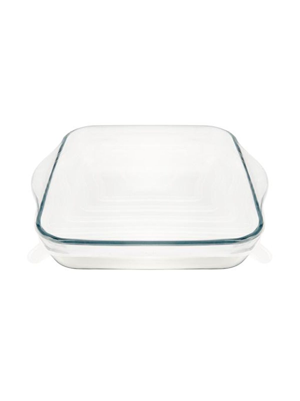 Renksiz 2'li Kare Silikon Borcam Kapağı - Şeffaf-1