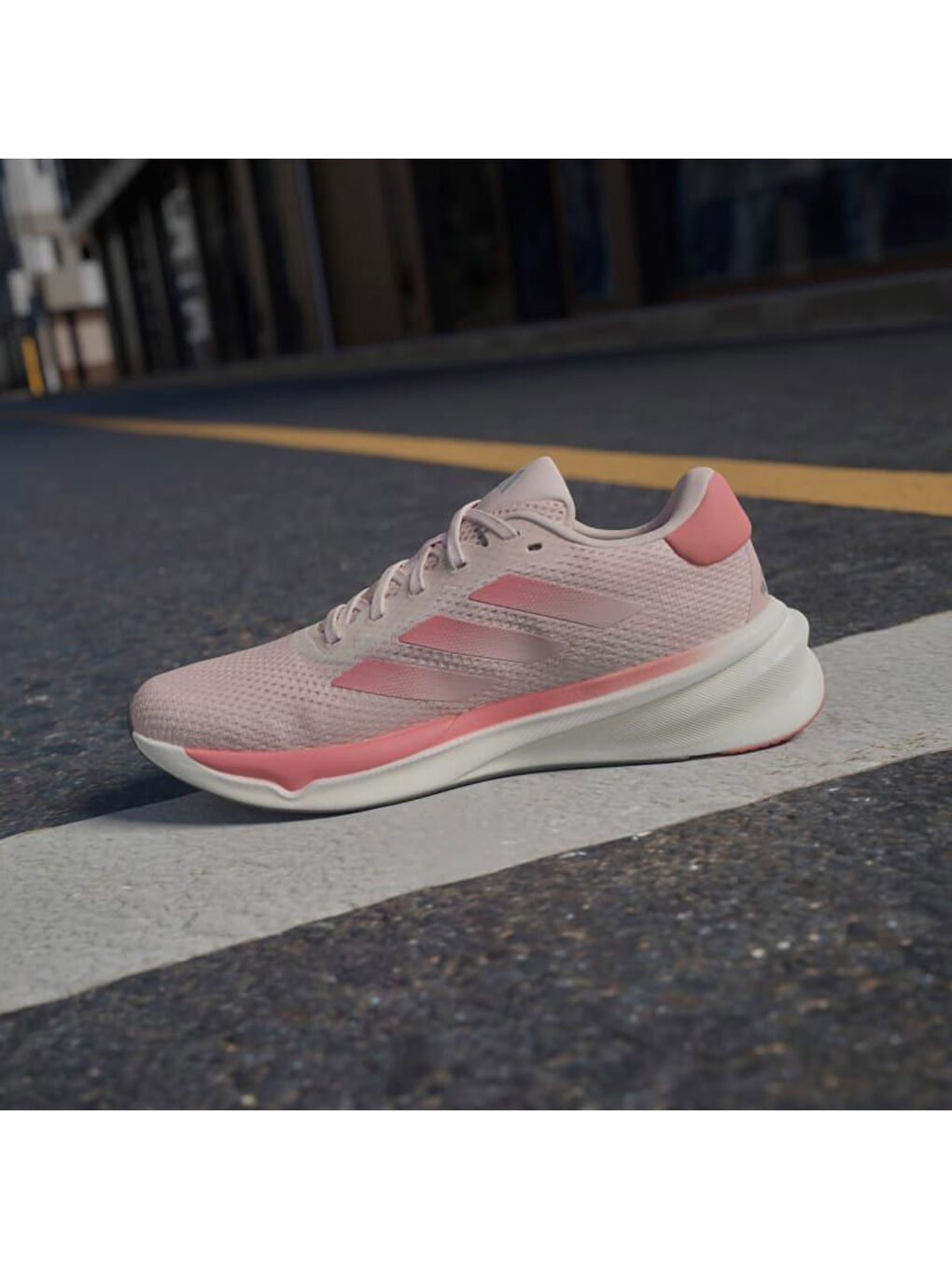 Supernova Stride Kadın Pembe Yol Koşusu Ayakkabısı-3