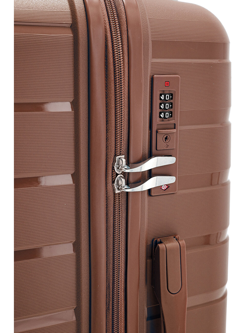 Pembe İthal Pp Titan Orta Boy Valiz-2