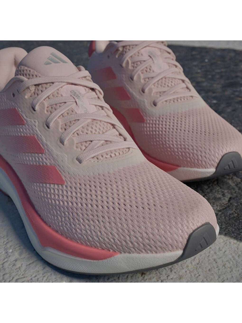 Supernova Stride Kadın Pembe Yol Koşusu Ayakkabısı-4