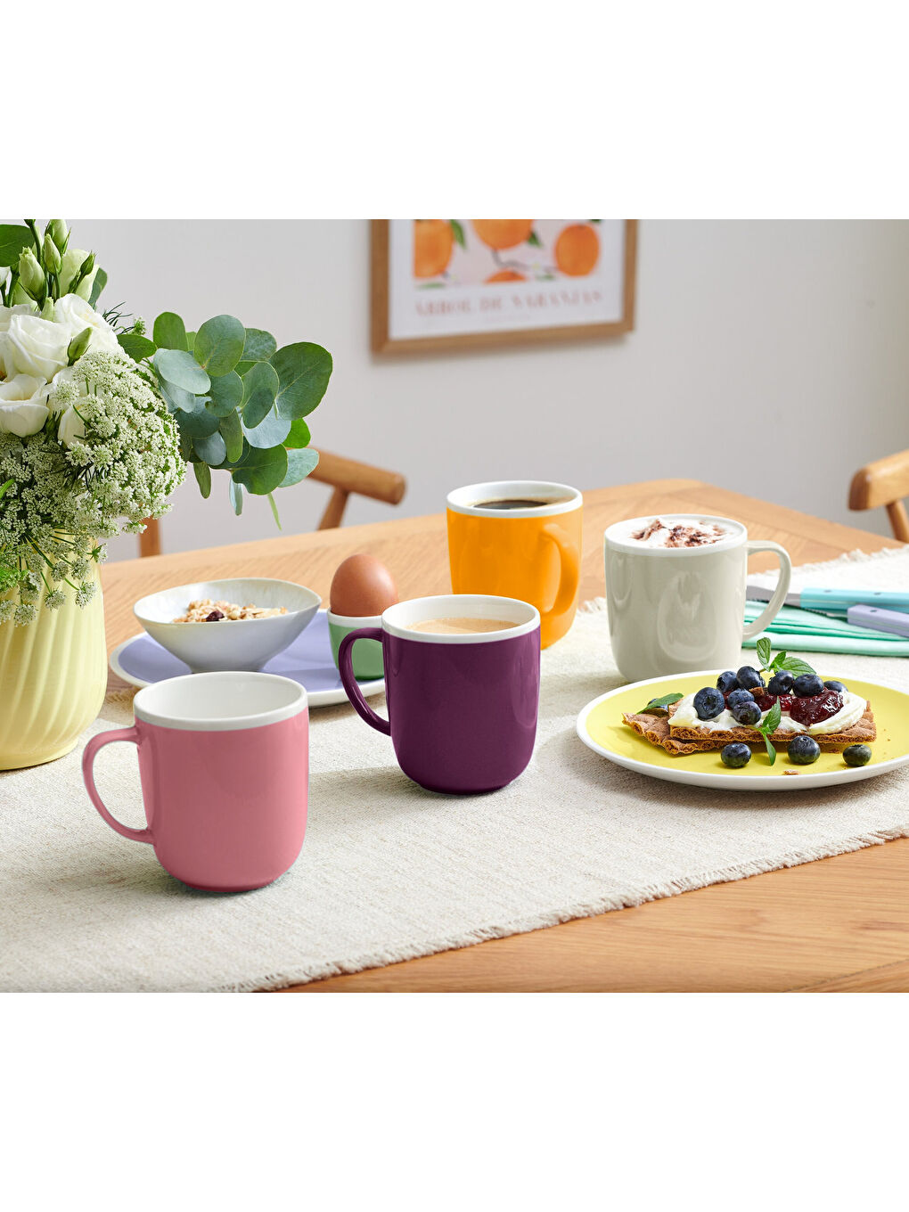 Karışık Kupa, 4 Adet-1