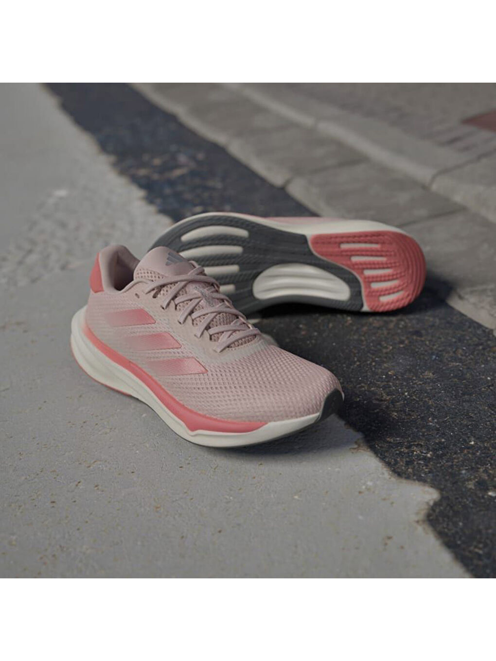 Supernova Stride Kadın Pembe Yol Koşusu Ayakkabısı-7