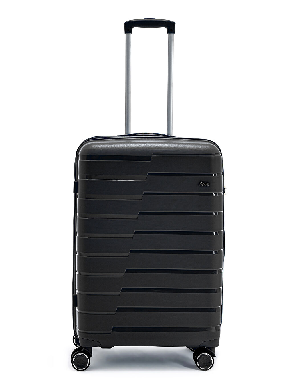 Siyah İthal Pp Titan Valiz Seti-3