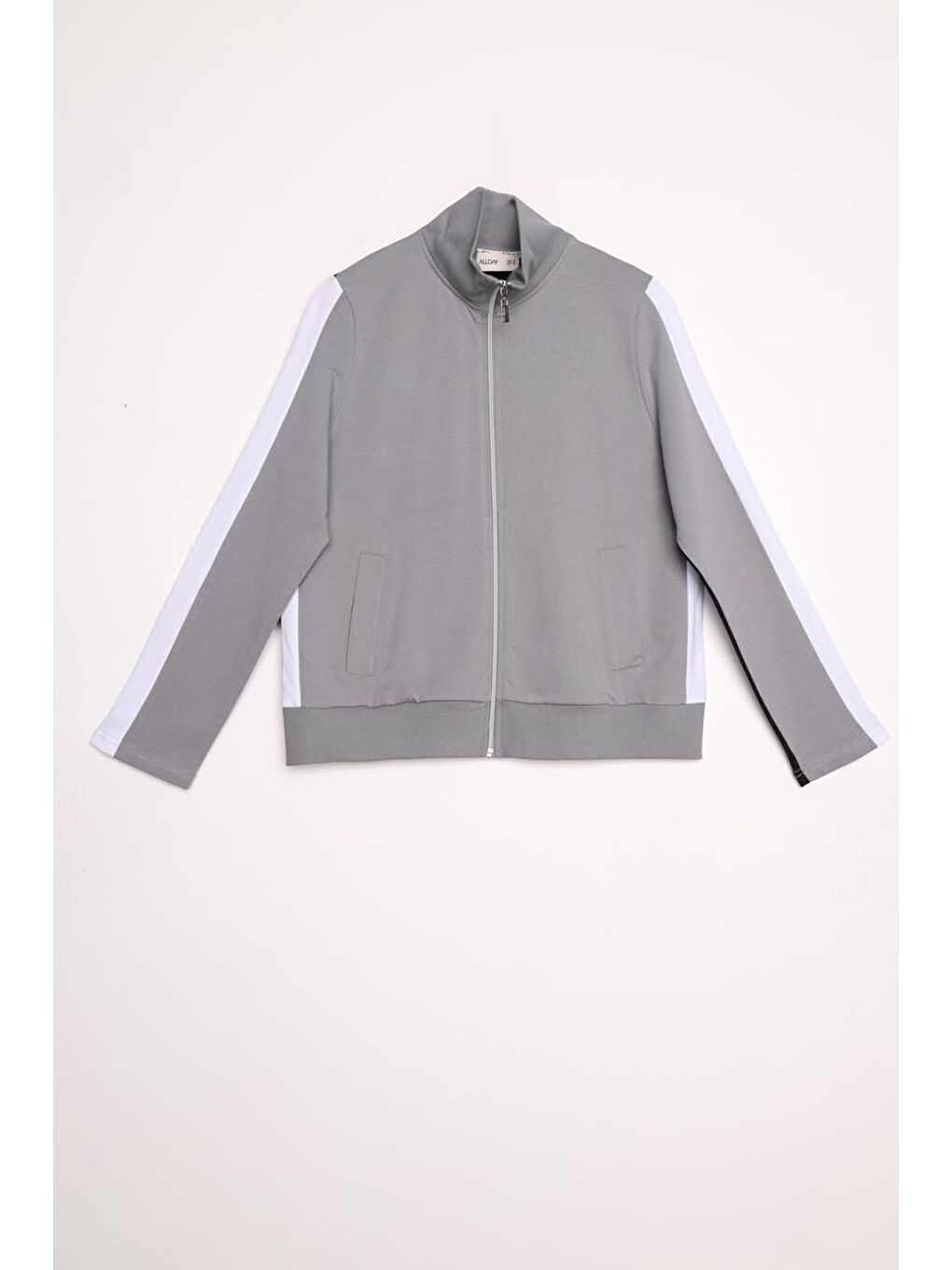 Gri-Siyah-Pamuklu Garnili Etekli Takım-7