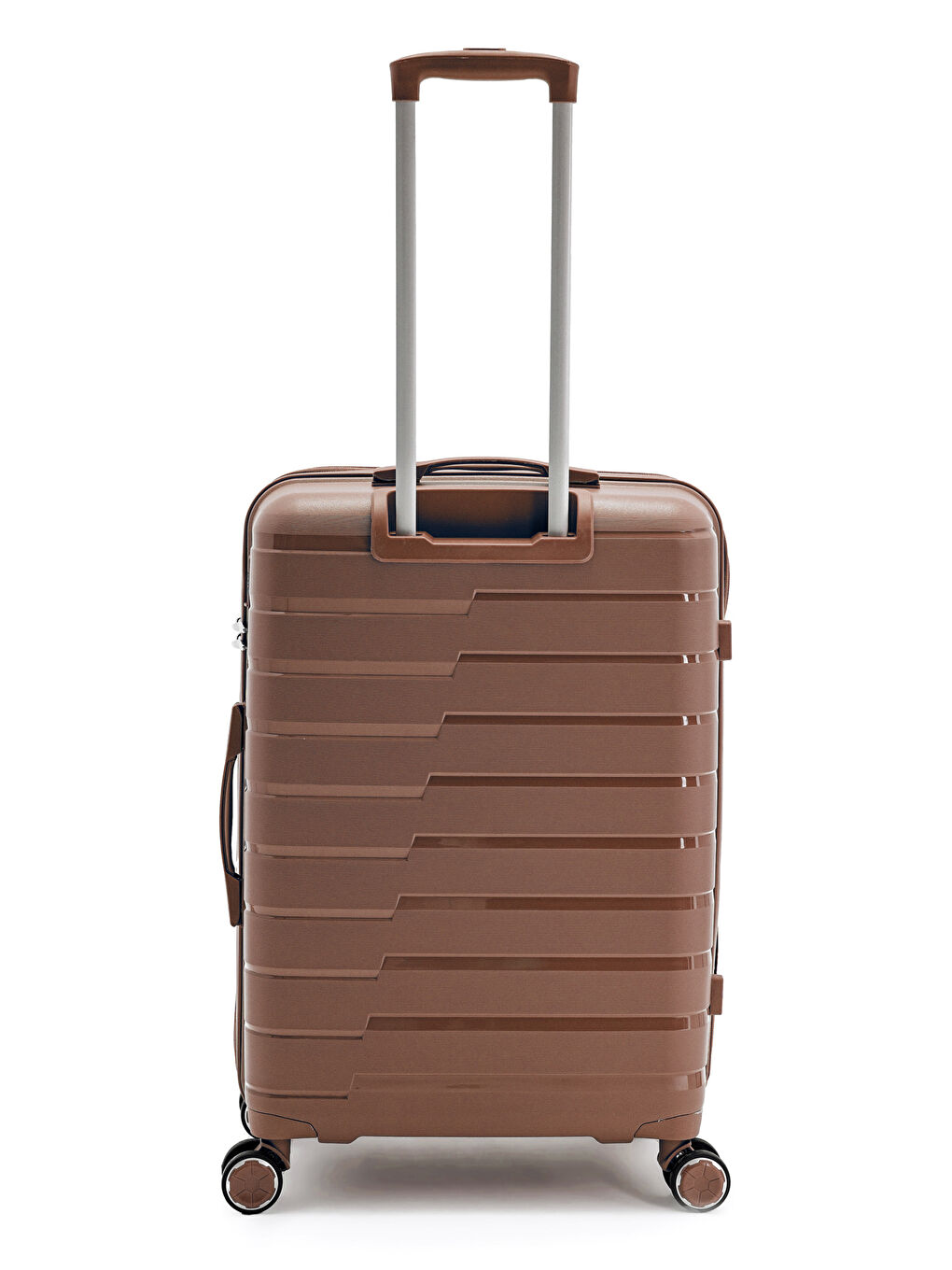 Pembe İthal Pp Titan Orta Boy Valiz-4