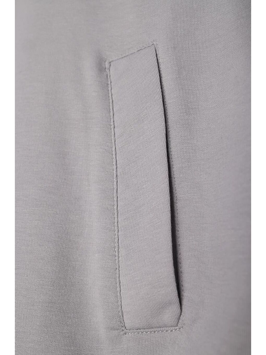 Gri-Siyah-Pamuklu Garnili Etekli Takım-9