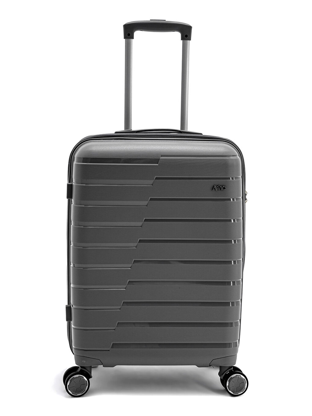 Antrasit İthal Pp Titan Valiz Seti-5