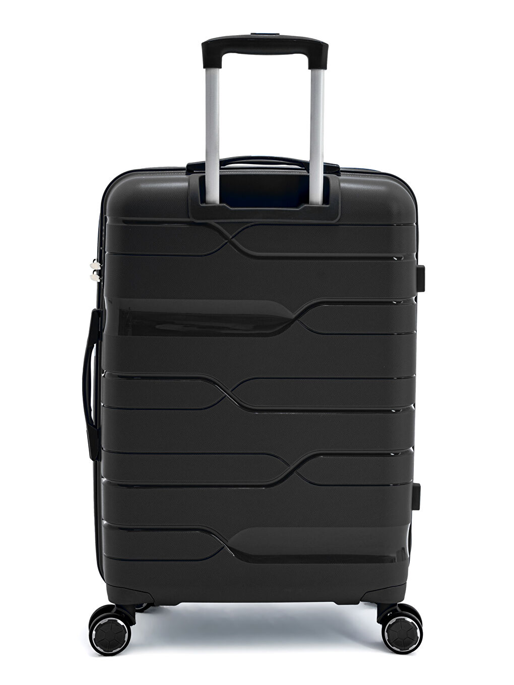 Siyah İthal Pp ClassicGo Valiz Seti-4