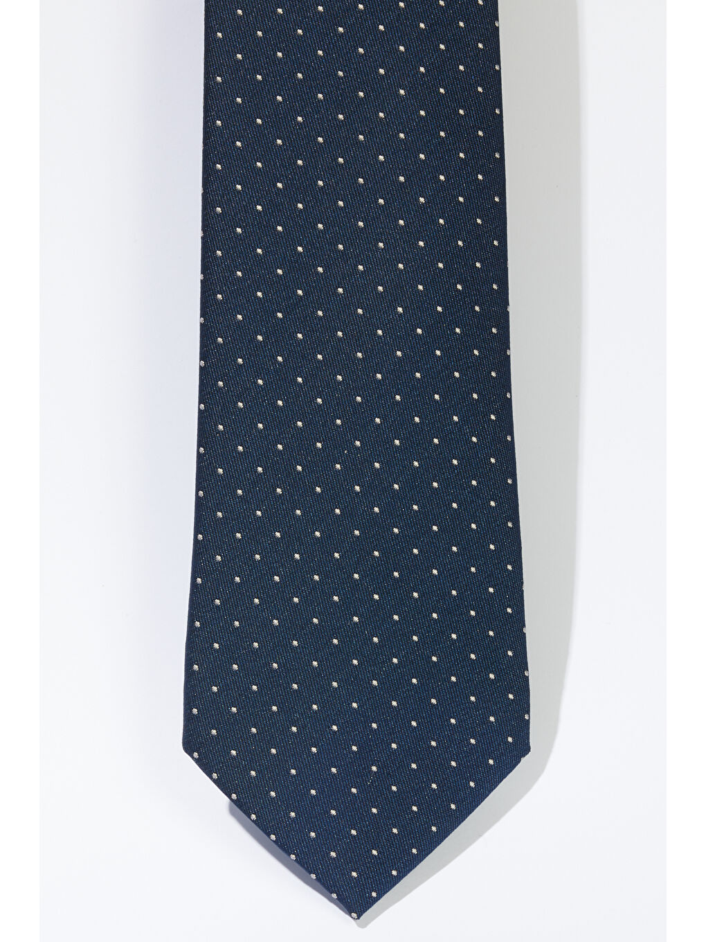 Erkek Lacivert-Gri Desenli Kravat-1