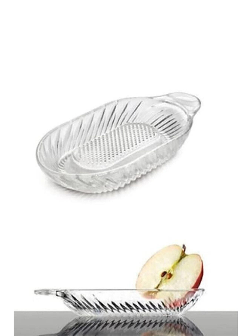 Renksiz Katlanabilir Buharda Sebze Pişirme Haşlama Aparatı Orta Boy Ve Cam Rende Elma Rendesi Bebek Rendesi-1