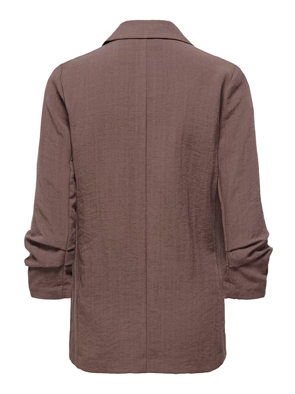 Kahverengi Onlita Regular Fit Kruvaze Yaka Blazer Ceket 15370275-4