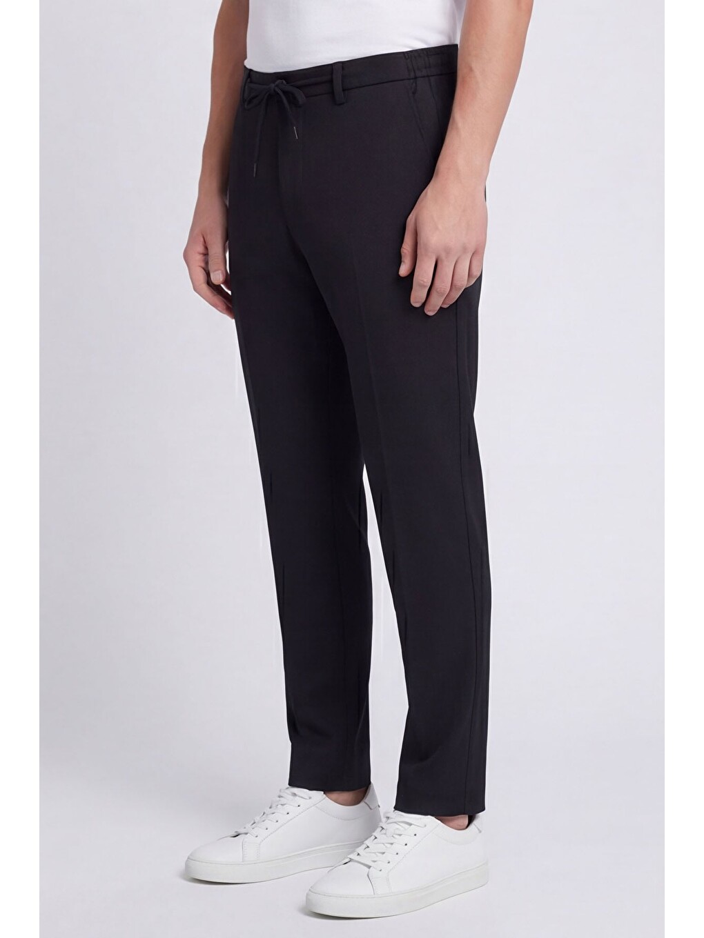 Siyah Erkek Jogger Pantolon-2