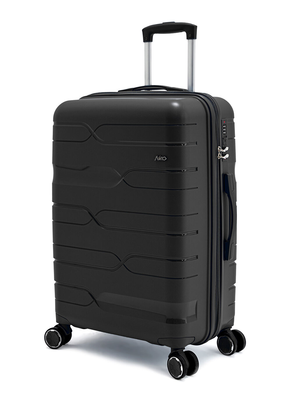 Siyah İthal Pp ClassicGo Orta Boy Valiz-1