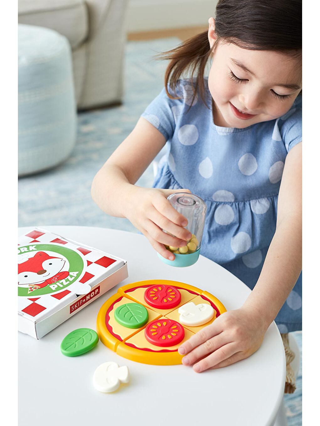 Zoo Oyuncak Pizza Seti 12 Parça Set 2 Yaş+-9