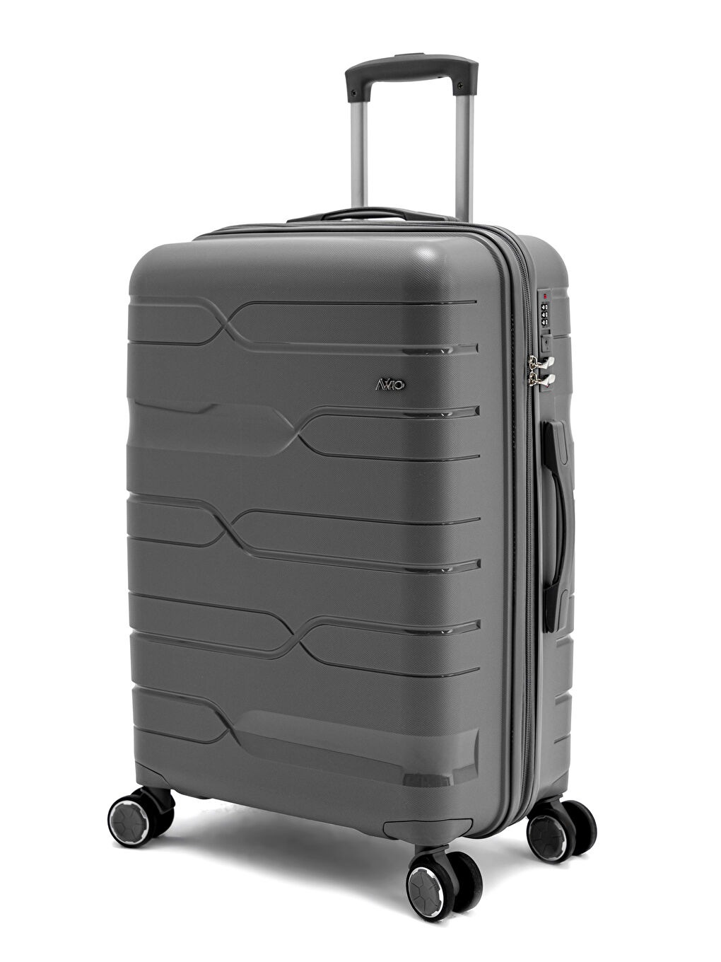 Antrasit İthal Pp ClassicGo Orta Boy Valiz-1