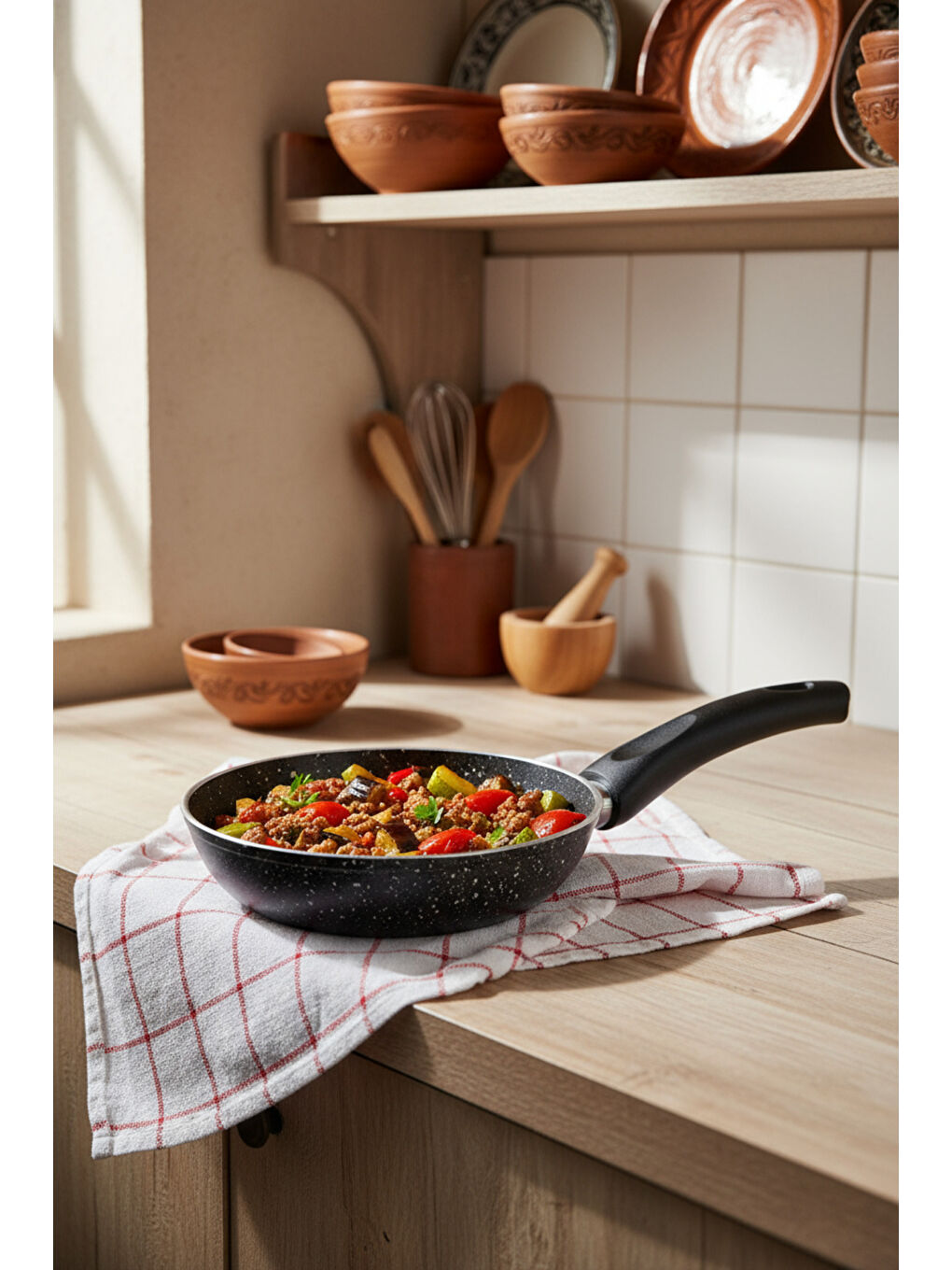 Sakura 4 Parça Tencere Seti Siyah-2