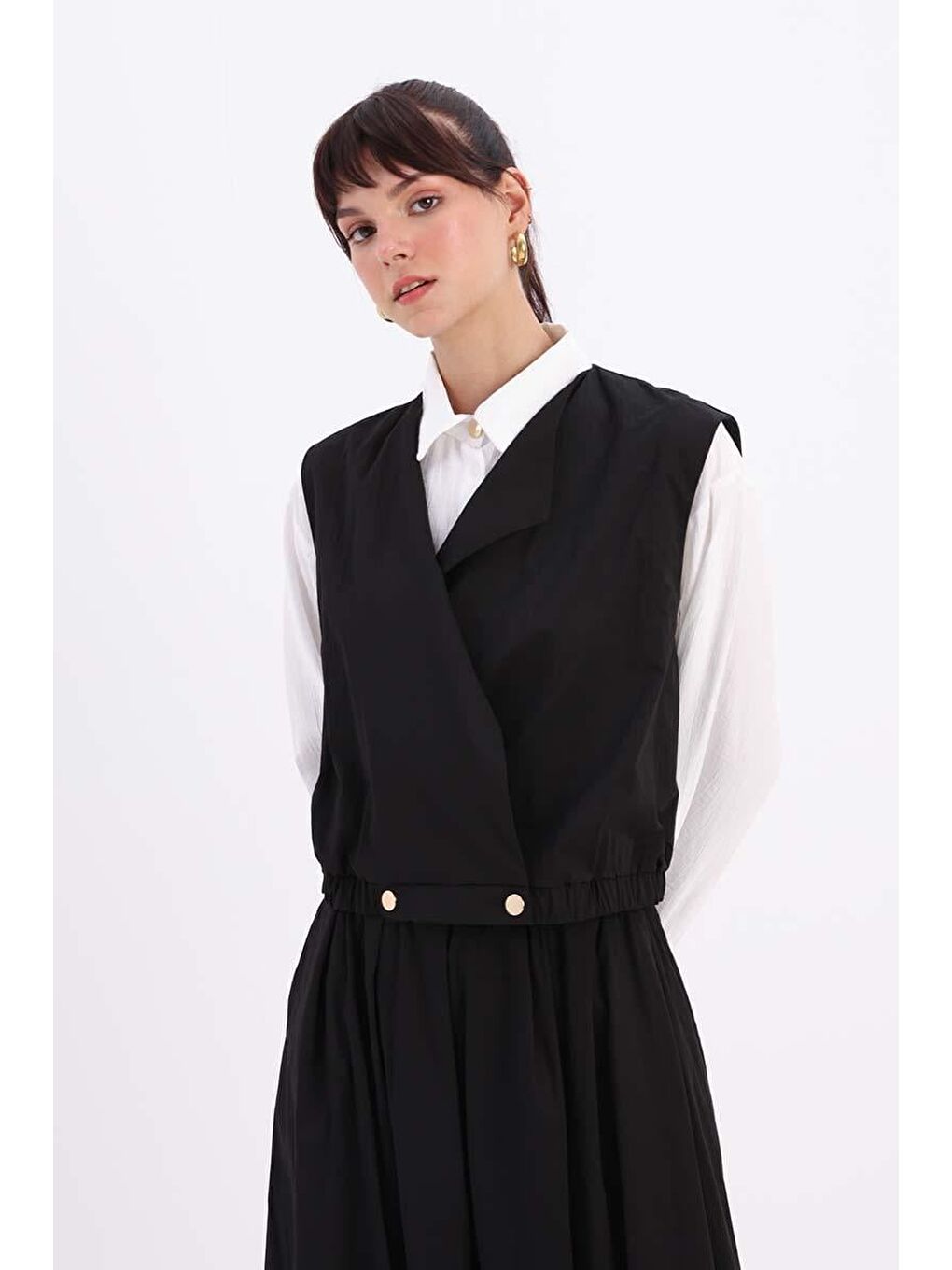 Siyah-Yelekli Etekli Takım-3