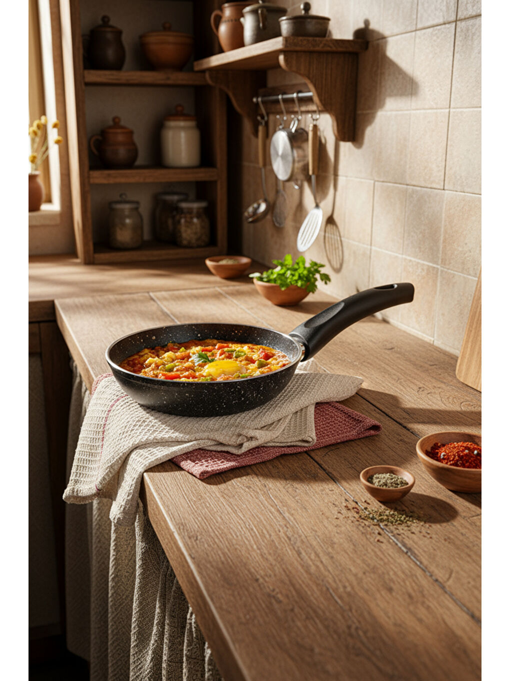 Sakura 4 Parça Tencere Seti Siyah-3