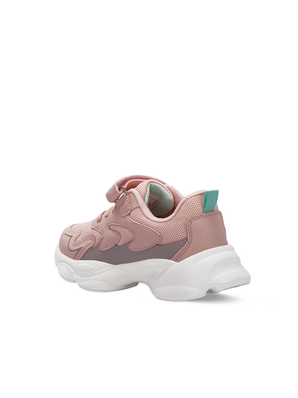 PARIS Kız Çocuk Cırt Cırtlı Pembe Sneaker-6