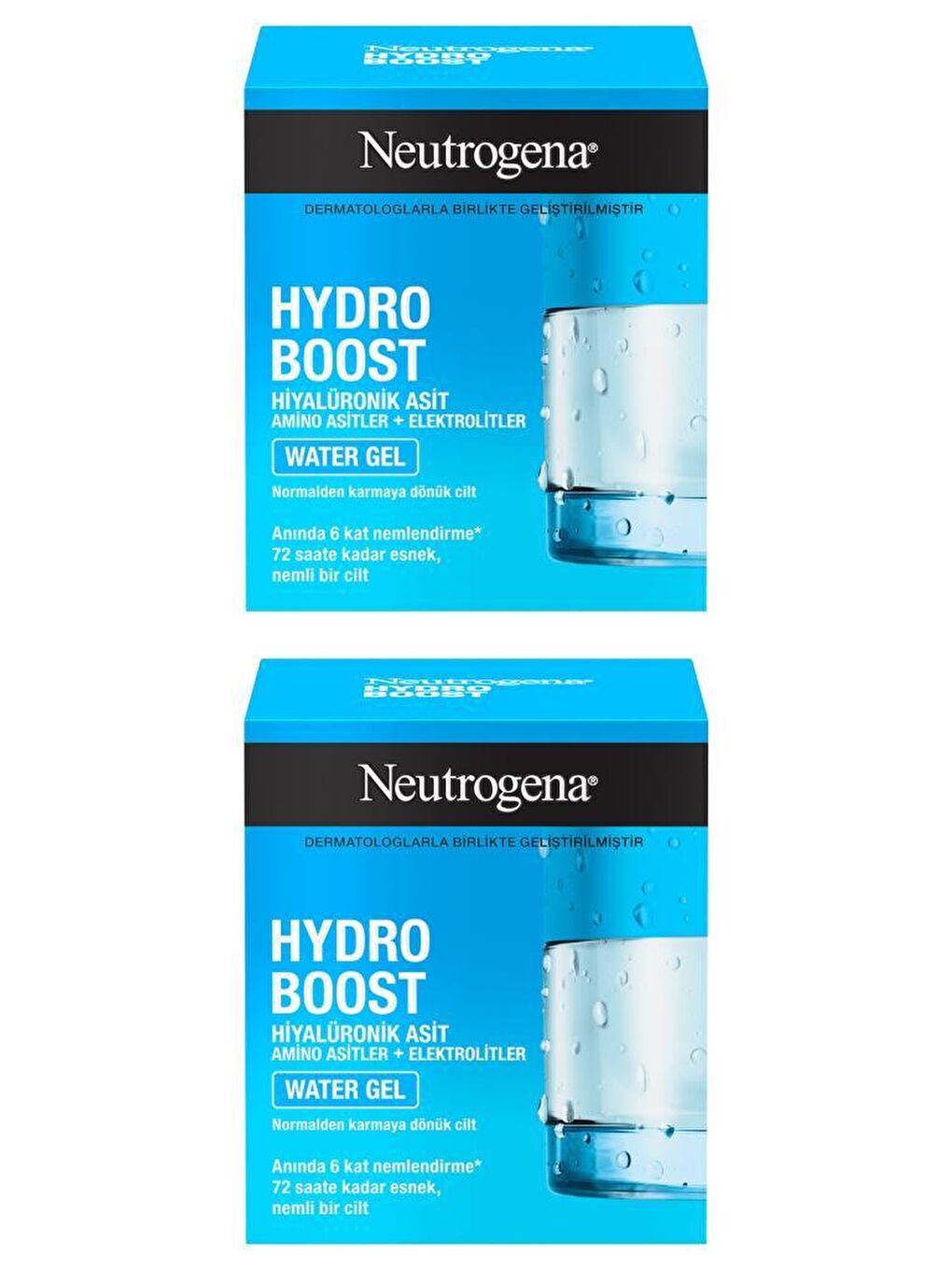 Neutrogena Hydro Boost Water Gel Normal Ciltler İçin Nemlendirici 50 Ml x2 - 2