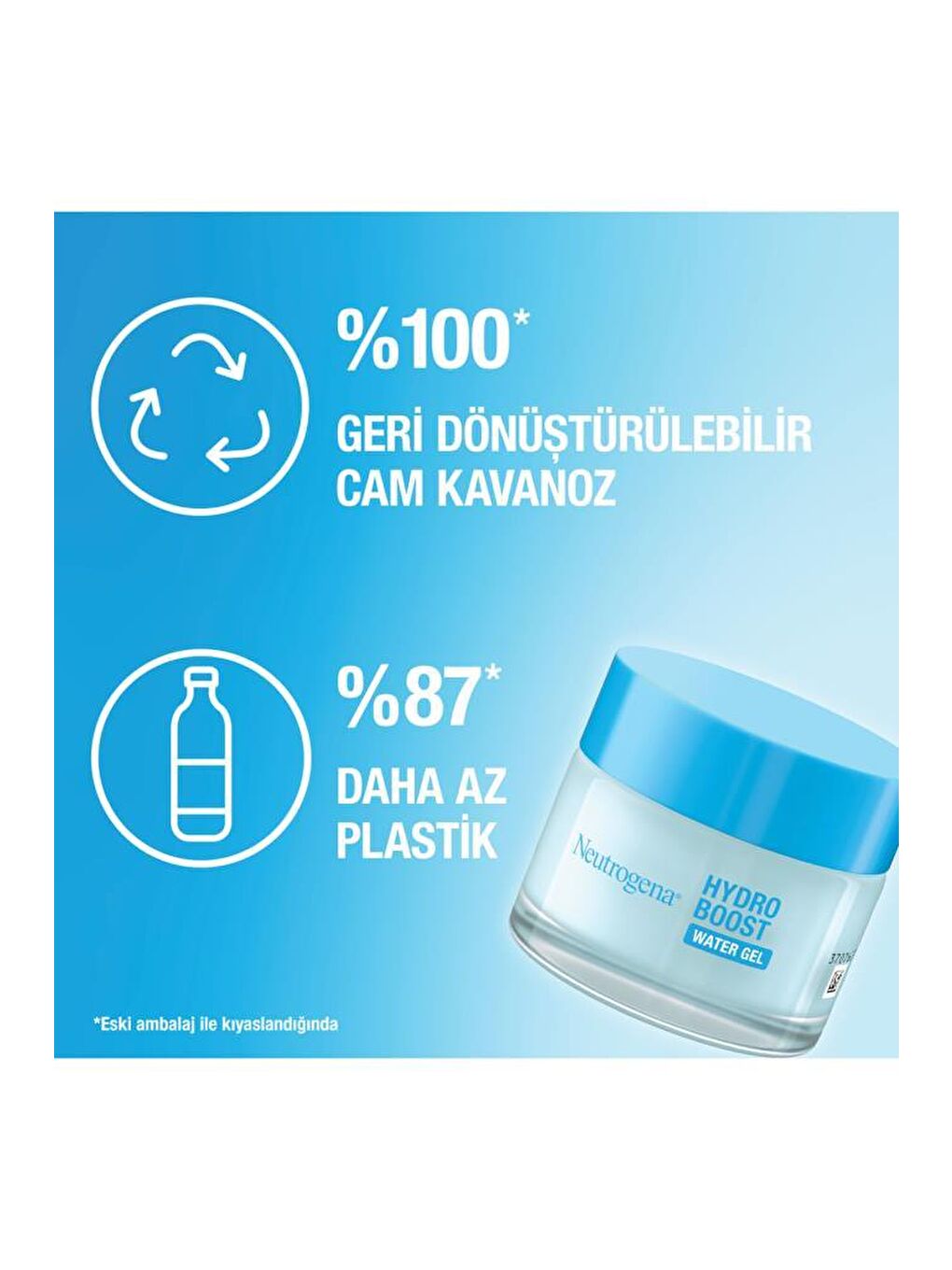 Neutrogena Hydro Boost Water Gel Normal Ciltler İçin Nemlendirici 50 Ml x2 - 4