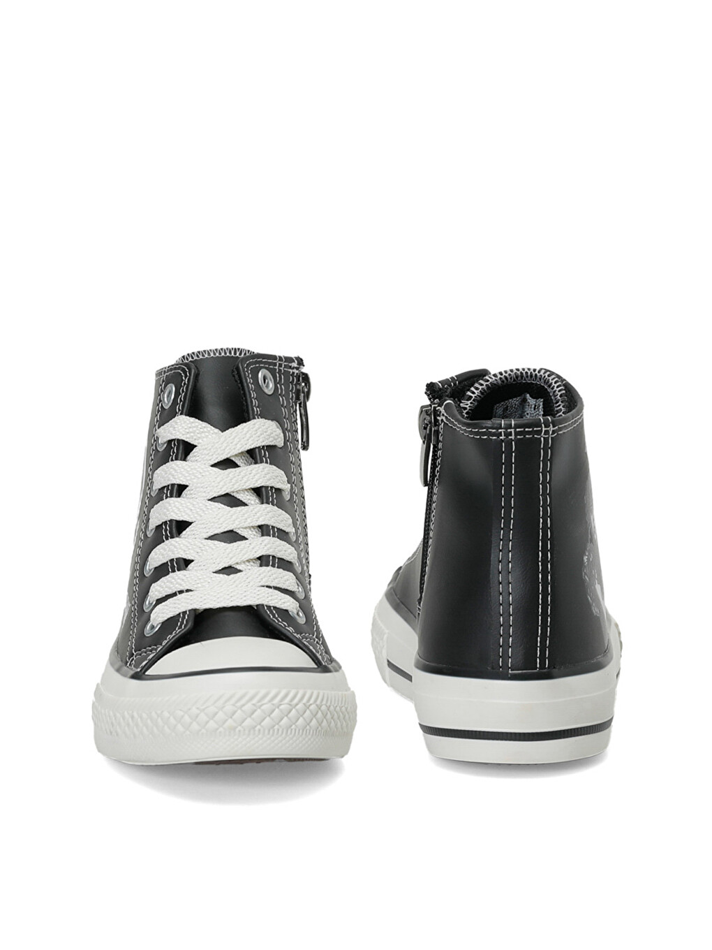 Pama.f Siyah Kız Çocuk High Sneaker-2