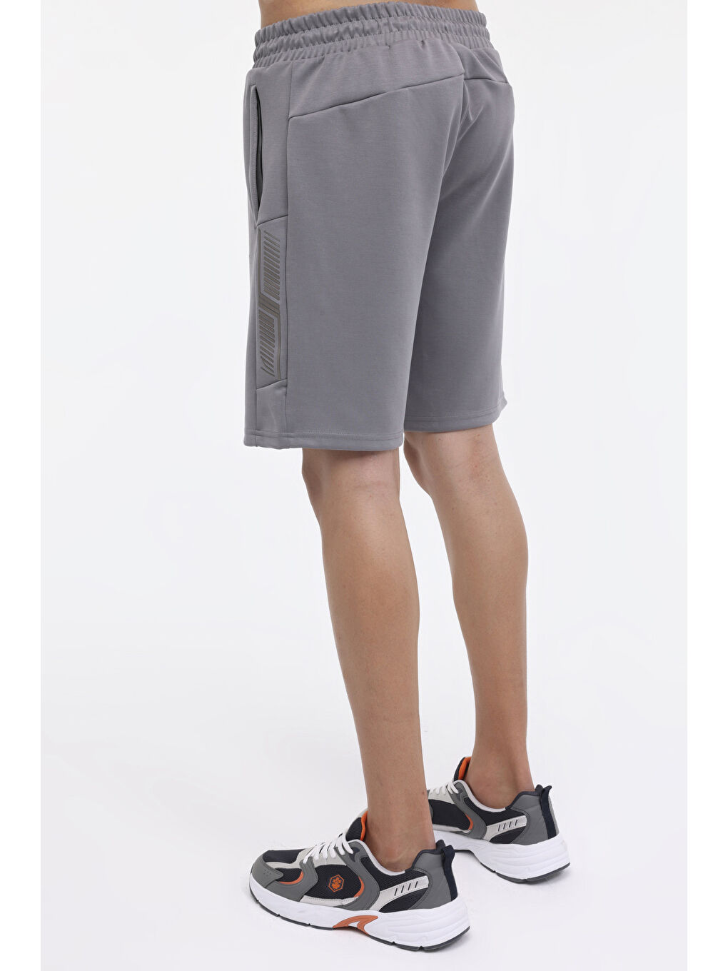 Gri ML HARVES 20ITL1122 4FX  Erkek Şort-2