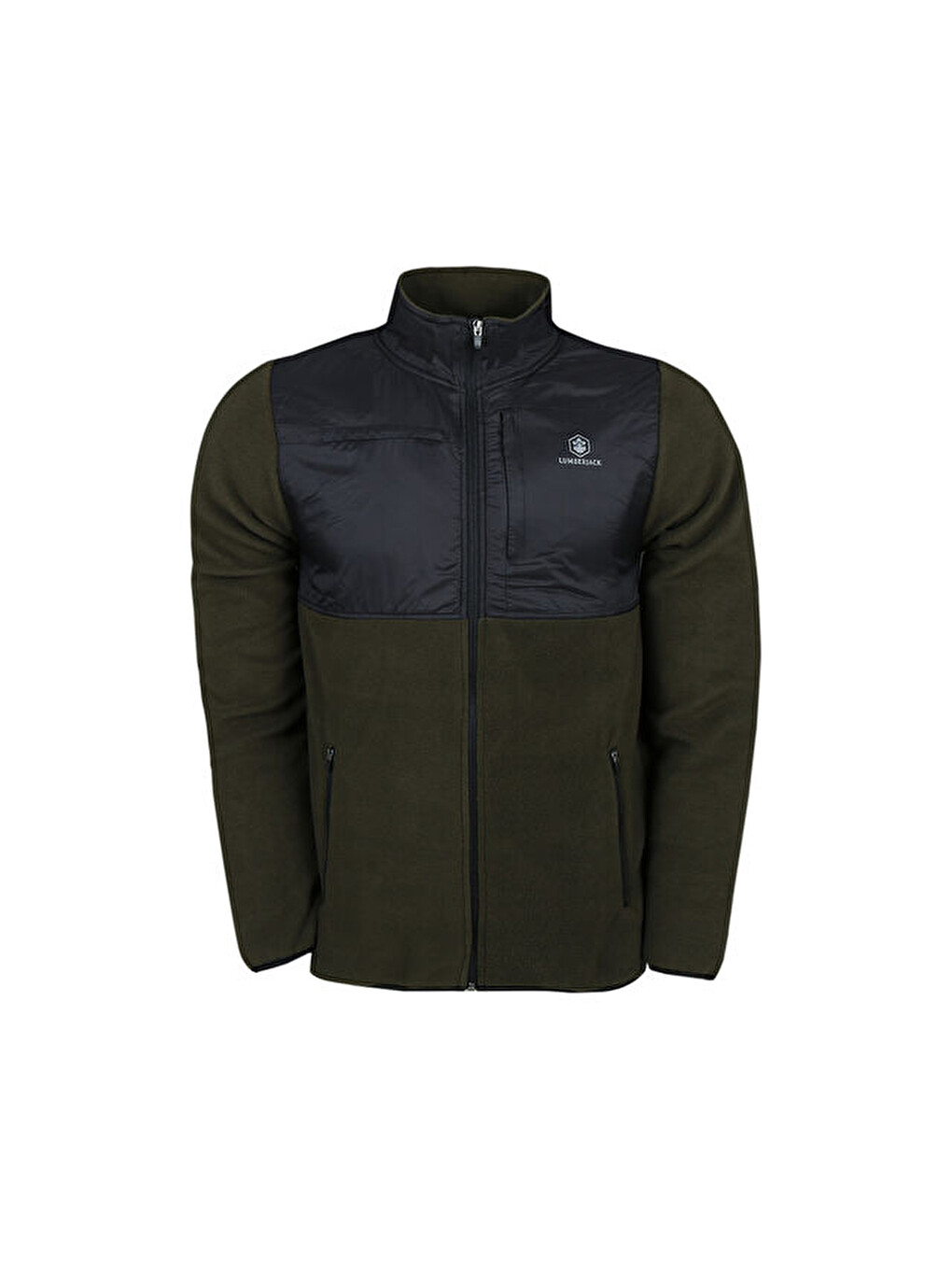 Erkek Outdoor Polar Fermuarlı Sweatshirt 1010680620 Yeşil