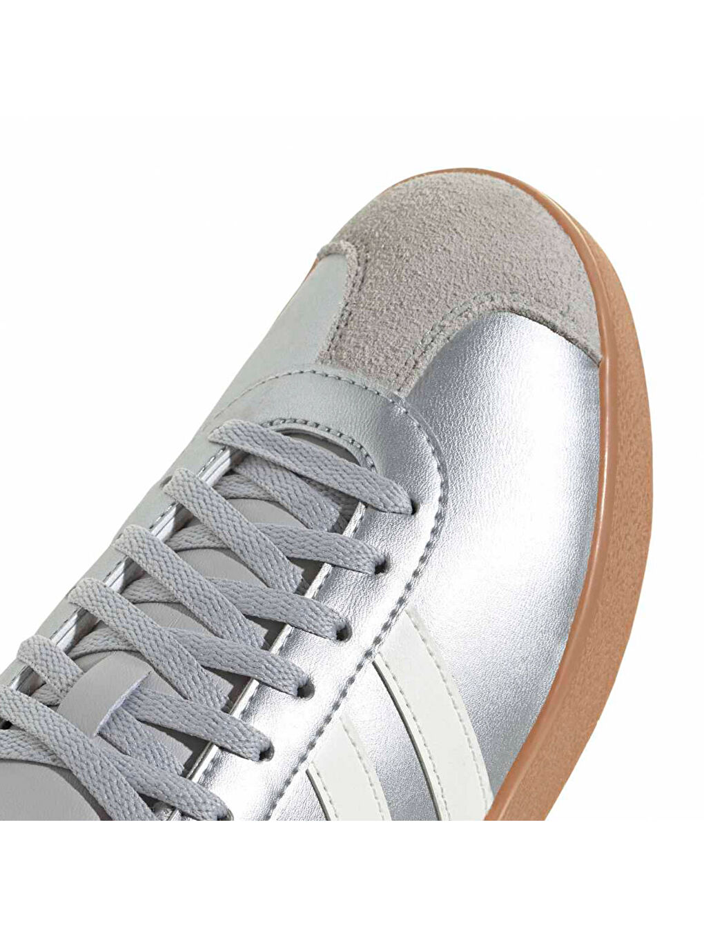 Gri Vl Court Base Kadın Gümüş Sneaker-3