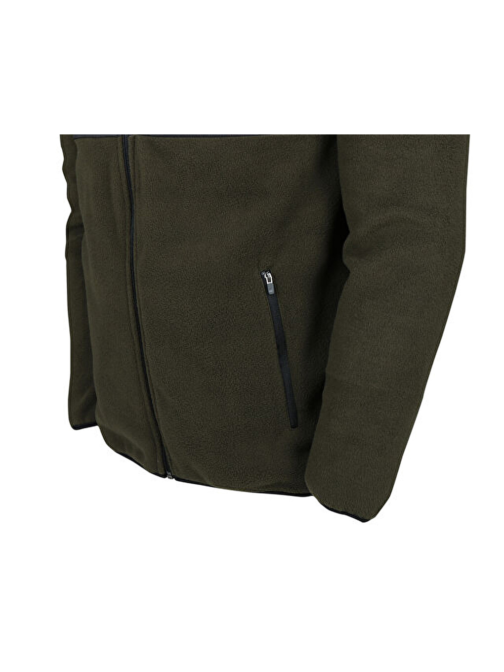 Erkek Outdoor Polar Fermuarlı Sweatshirt 1010680620 Yeşil-3