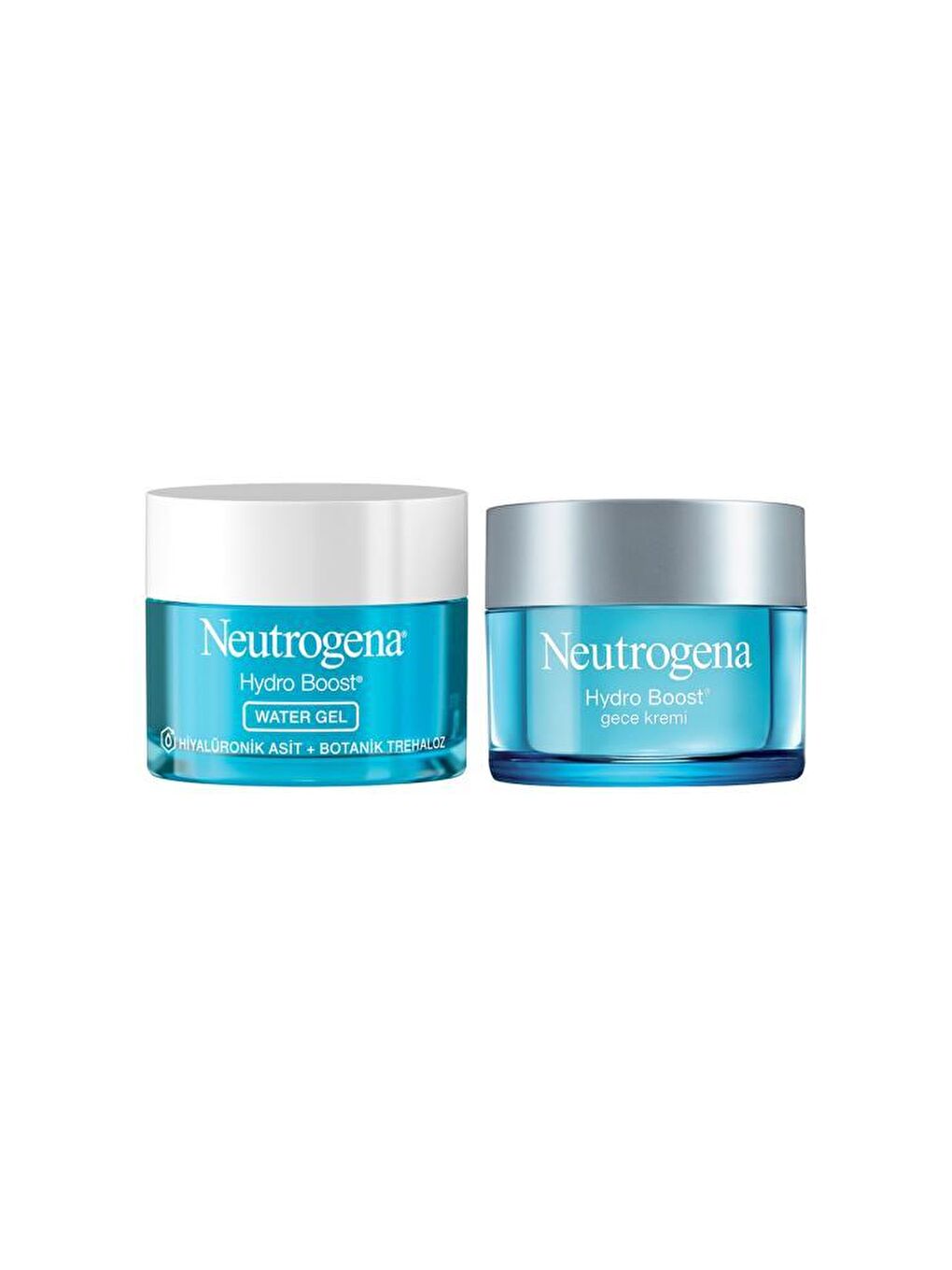 Neutrogena Renksiz Hydro Boost Water Gel 50 ml+Gece Kremi 50ml - 1