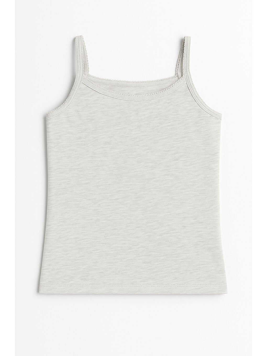 Karışık Pamuklu İnce Askılı Kız Çocuk Atlet 6'lı-1