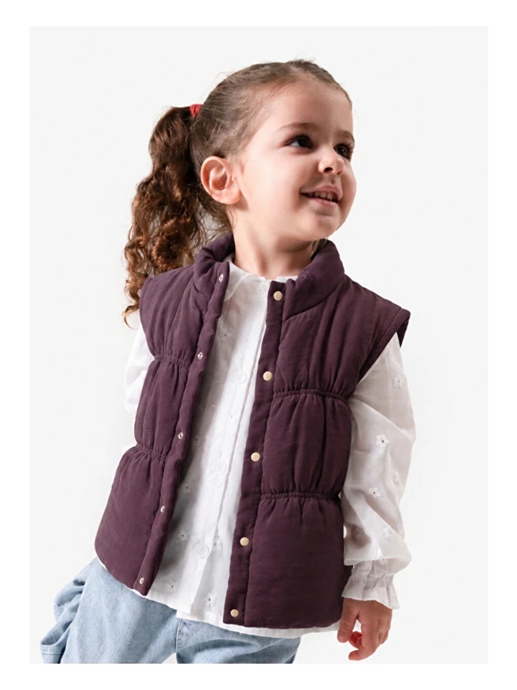 Mürdüm Kız Çocuk Soft Touch Şişme Yelek 9093-1