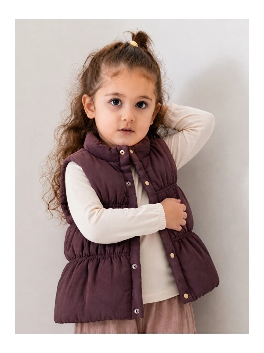 Mürdüm Kız Çocuk Soft Touch Şişme Yelek 9093-1-4