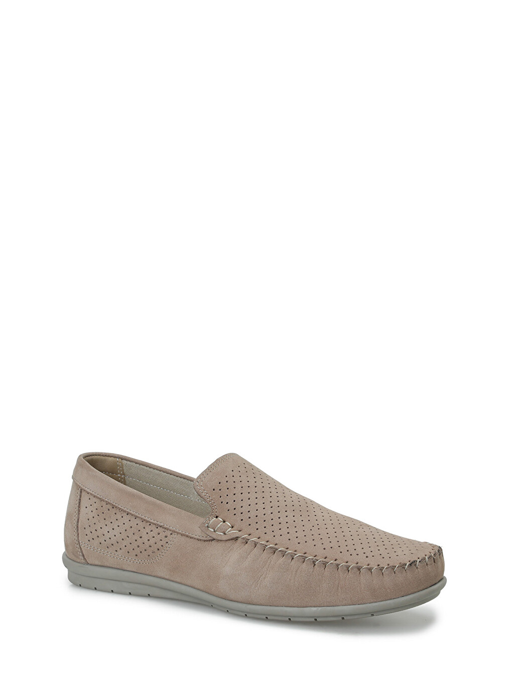 Bej 2251-N Kum Erkek Loafer-1
