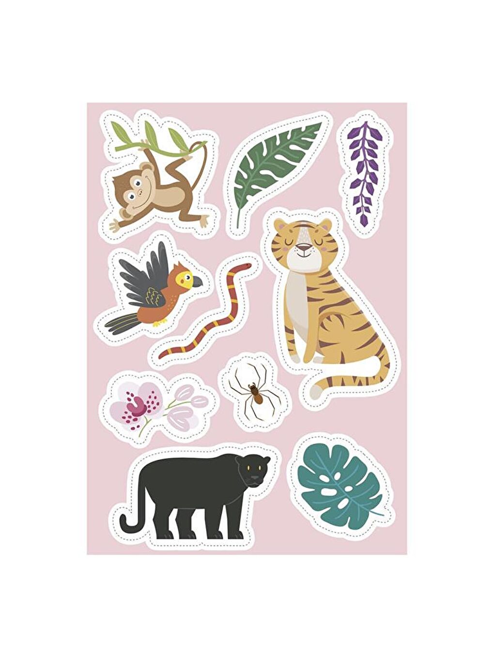 Sassi Renksiz The Jungle - Sticker and Activities - 1