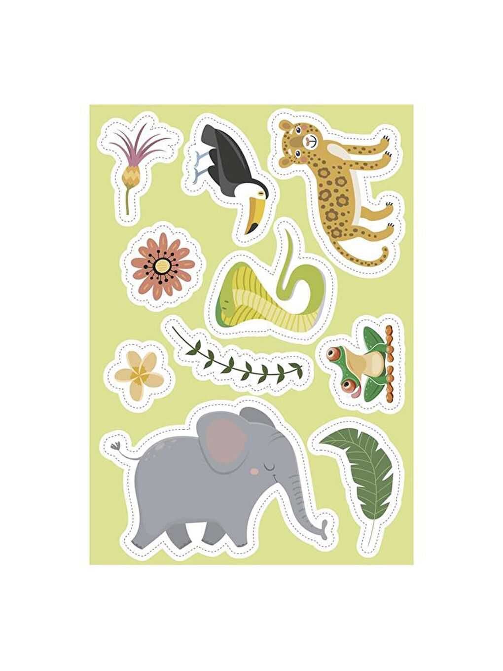 Sassi Renksiz The Jungle - Sticker and Activities - 2