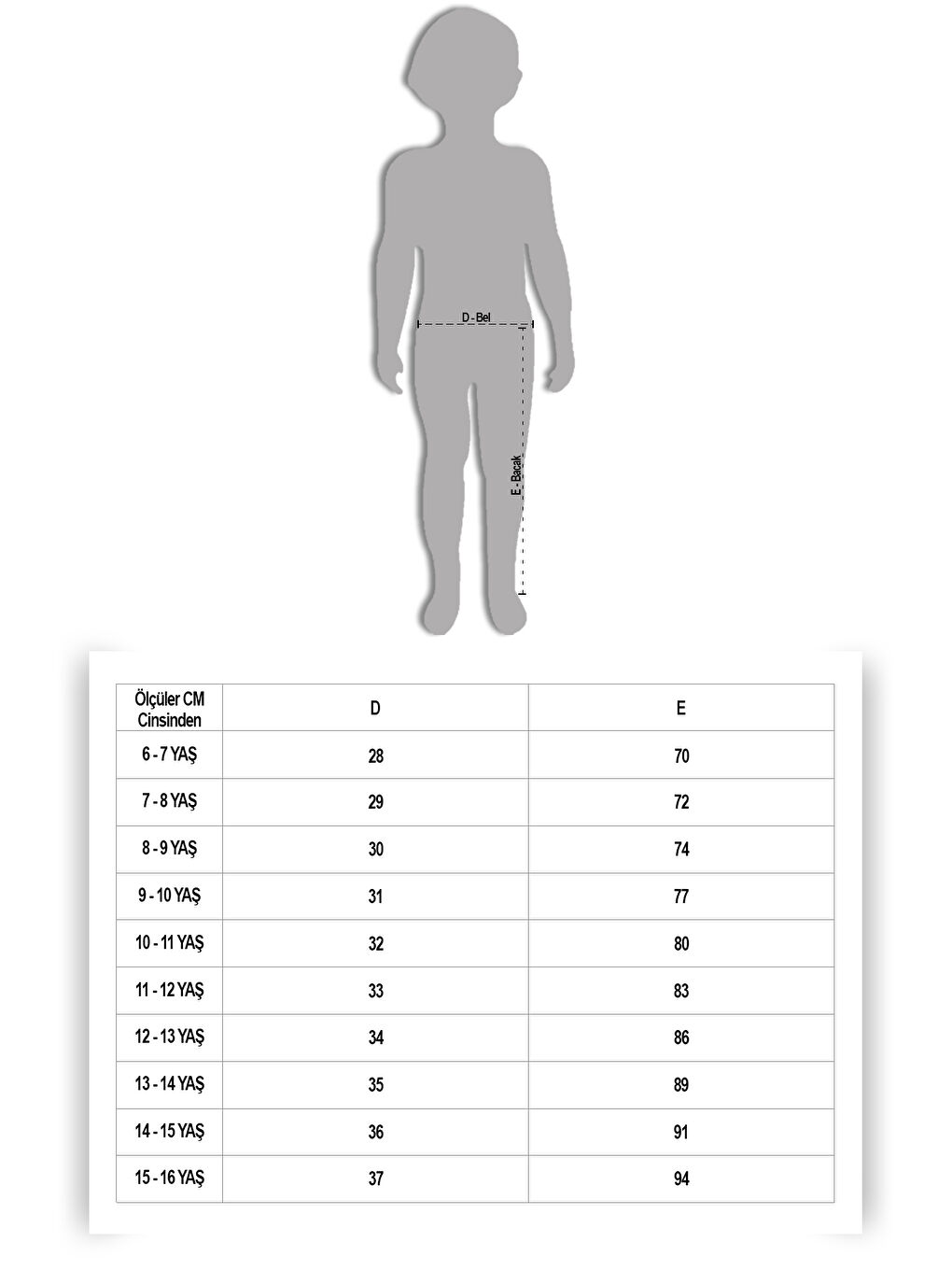 Gri Beli Bağcıklı Duble Paça Erkek Çocuk Jogger Kumaş Pantolon 20746-4
