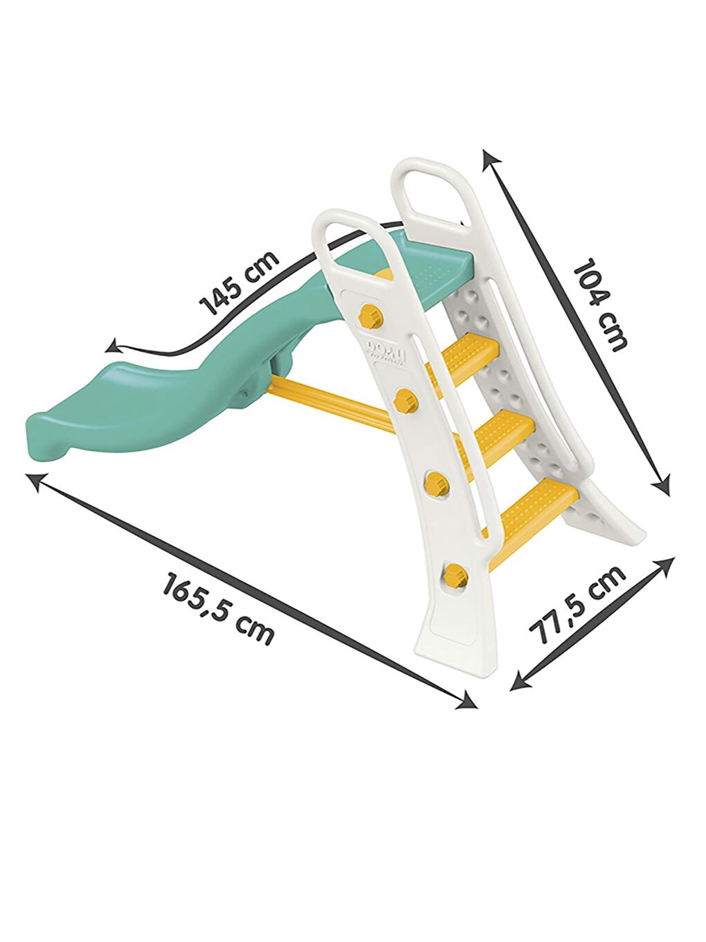 Oyuncak Büyük Su Kaydırağı - Yeşil Standart-3