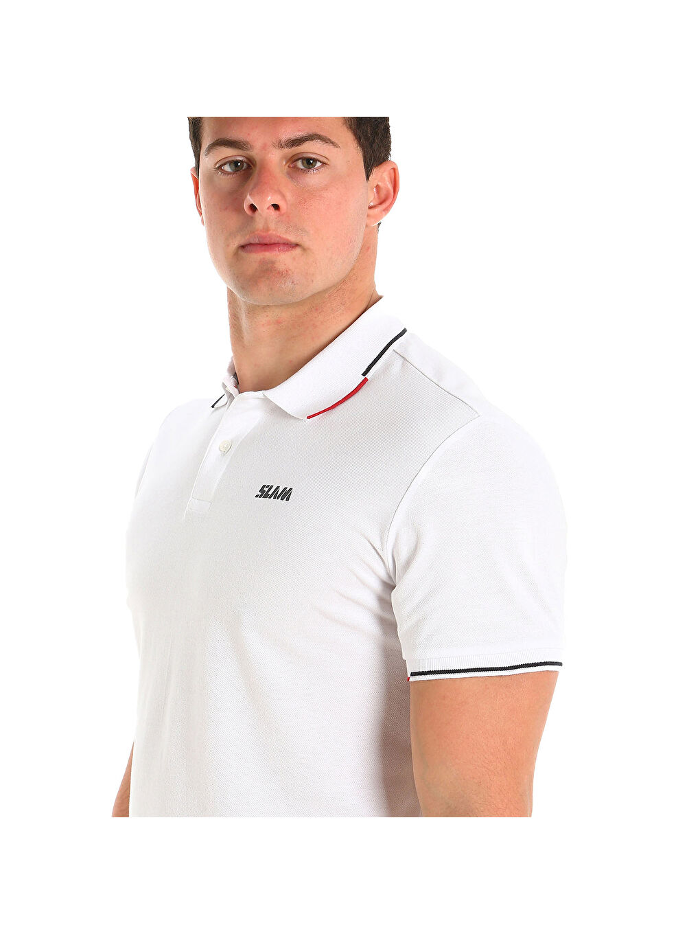 Deck Lgt Pique Polo Erkek Beyaz Polo Tişört-3