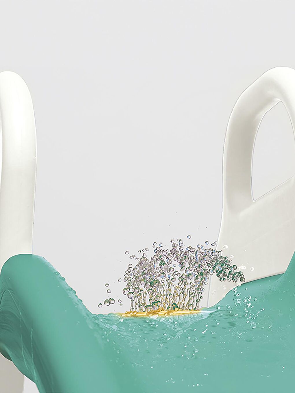 Oyuncak Büyük Su Kaydırağı - Yeşil Standart-4